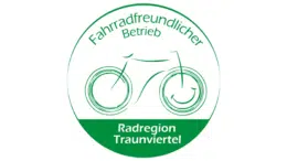 Ihr seht das Logo des Logo "Fahrradfreundlicher Betrieb" des JUFA Hotels Spital am Pyhrn***.