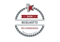 Ihr seht die Auszeichnung für das Restaurant Reidlhütte vom JUFA Hotel Annaberg***s vom Restaurant Guru vom Jahr 2024.