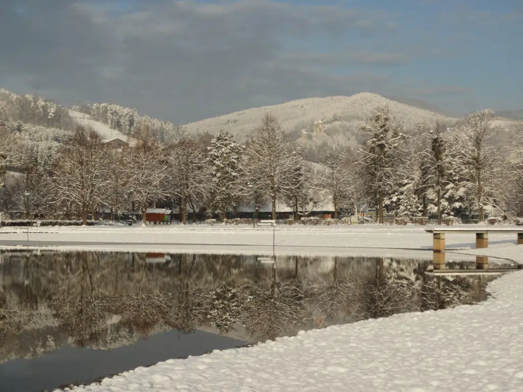 Stubenbergsee im Winter