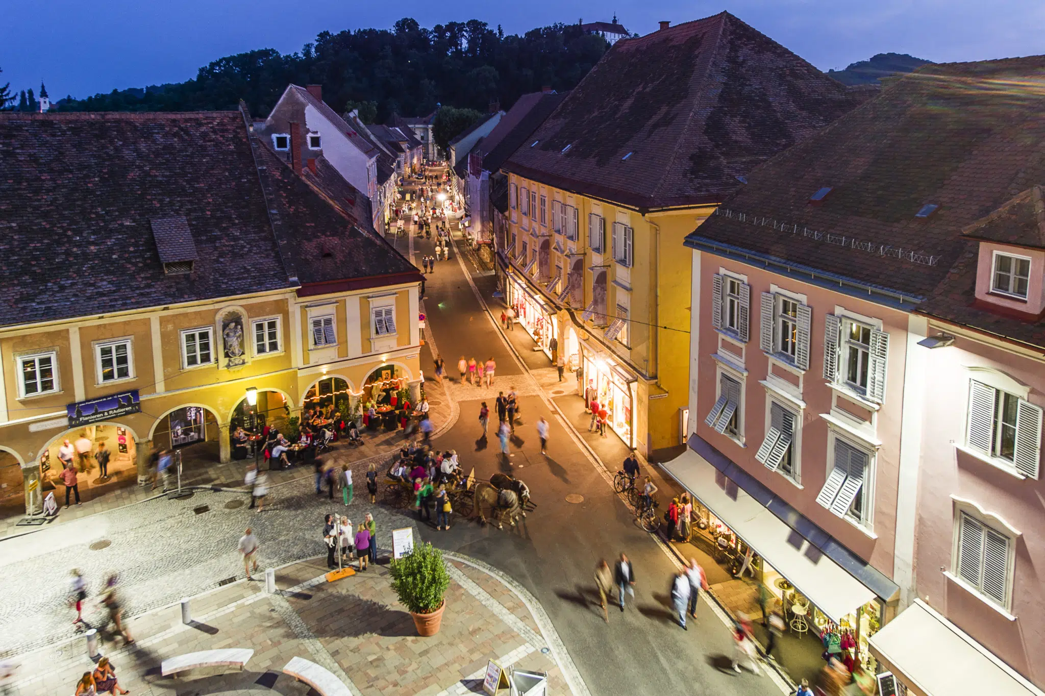 Abendstimmung in Bad Radkersburg