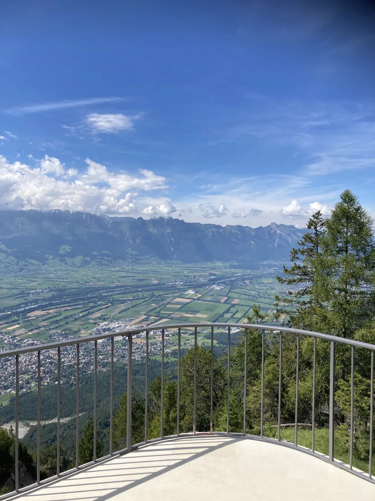 Aussichtsturm Gaflei in Malbun