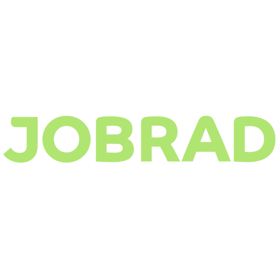 Ihr seht das Logo von Jobrad in Grün.