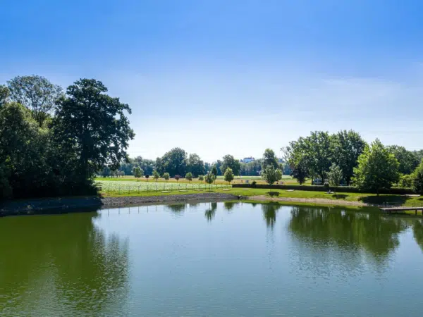 Ihr seht den Liebmannsee in Bad Radkersburg.