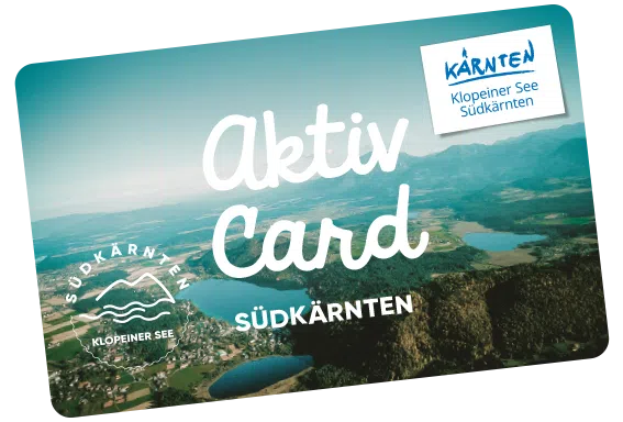 Sie sehen das Sujetbild der Aktiv Card Südkärnten. Erleben Sie tolle Ausflugsziele mit der Aktiv Card Südkärnten und JUFA Hotels. Der Ort für erholsamen Familienurlaub und einen unvergesslichen Winter- und Wanderurlaub.