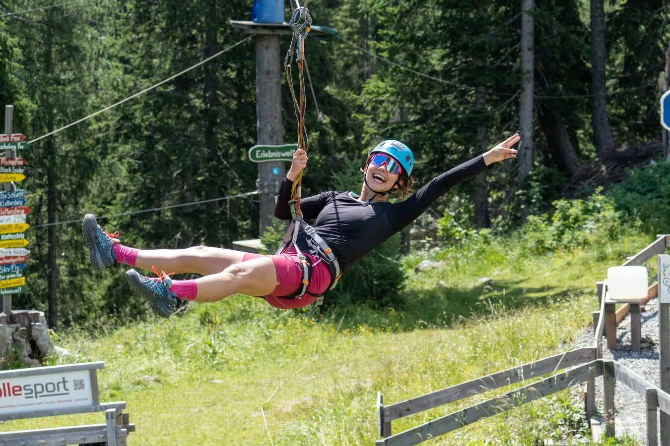 Outdoorpark Nassfeld Flying Fox